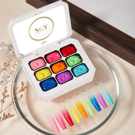 Palette per sfumature e nail art “ Summer bum “