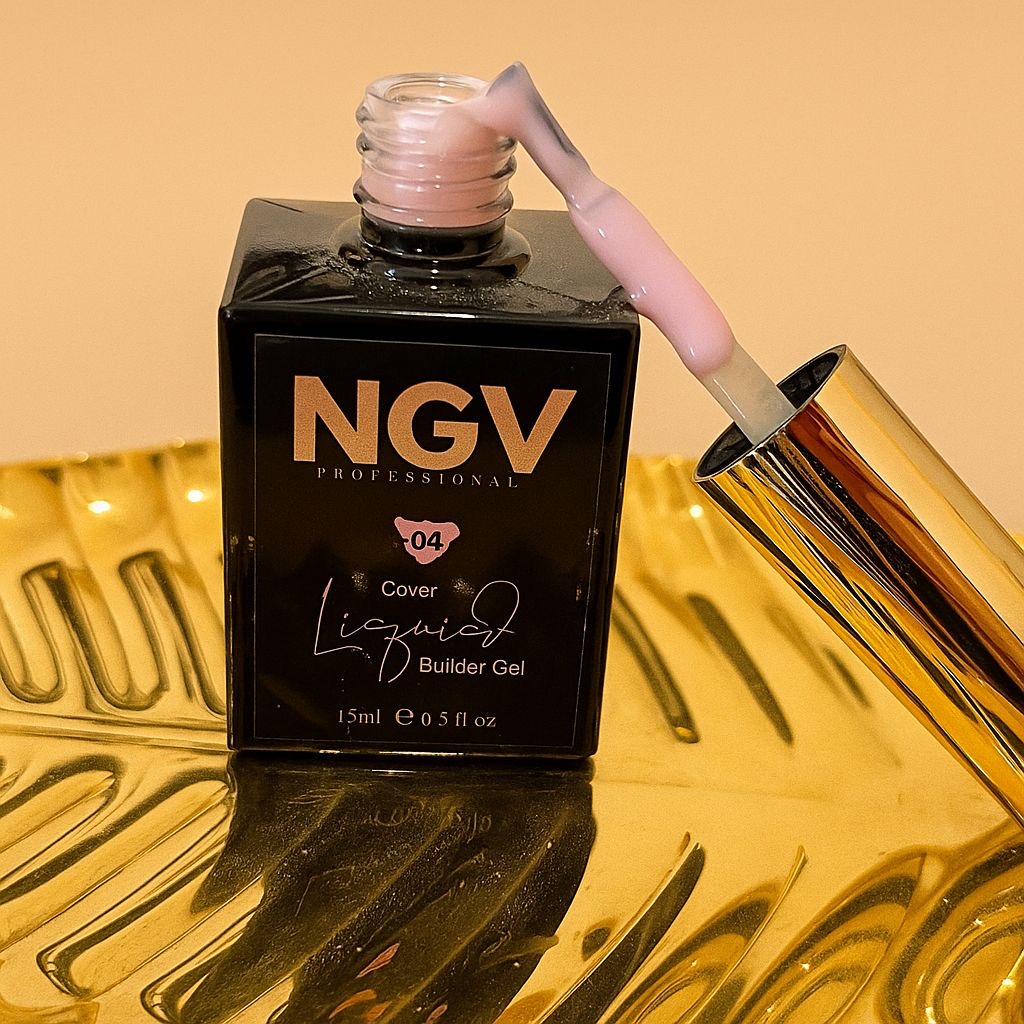 Liquid builder gel “Rose”