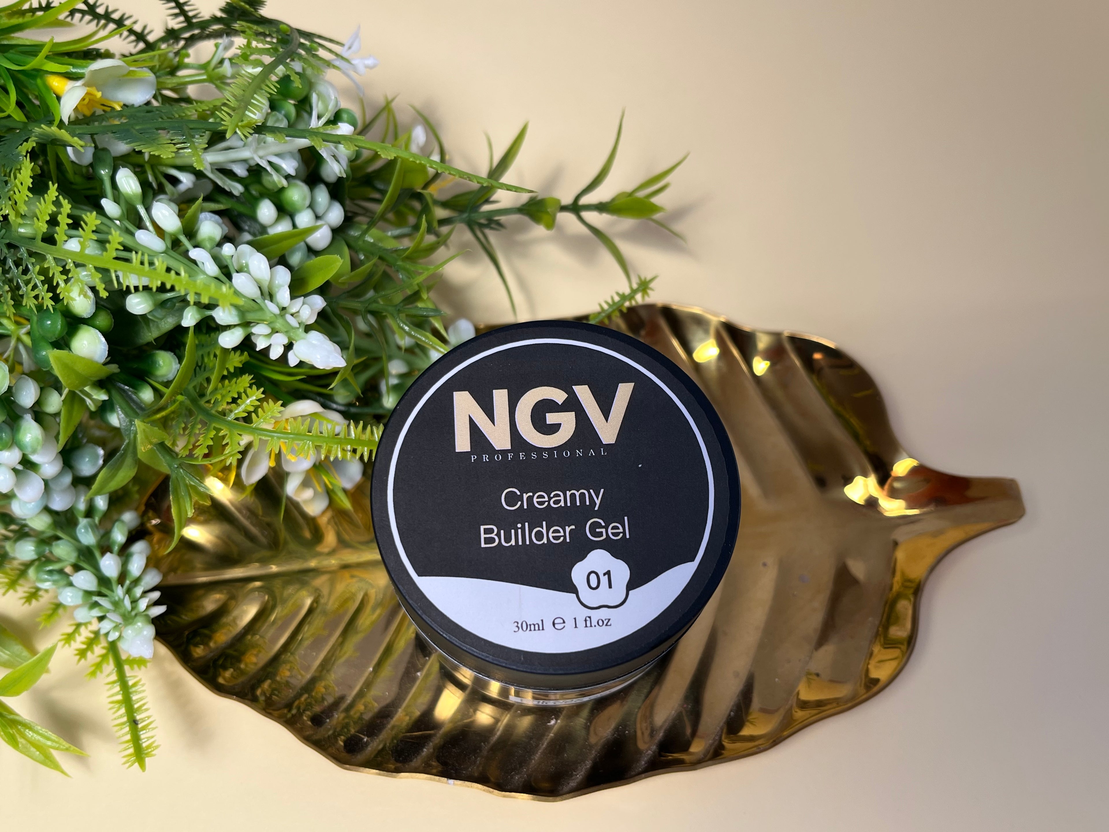 Creamy builder gel “trasparente “30g