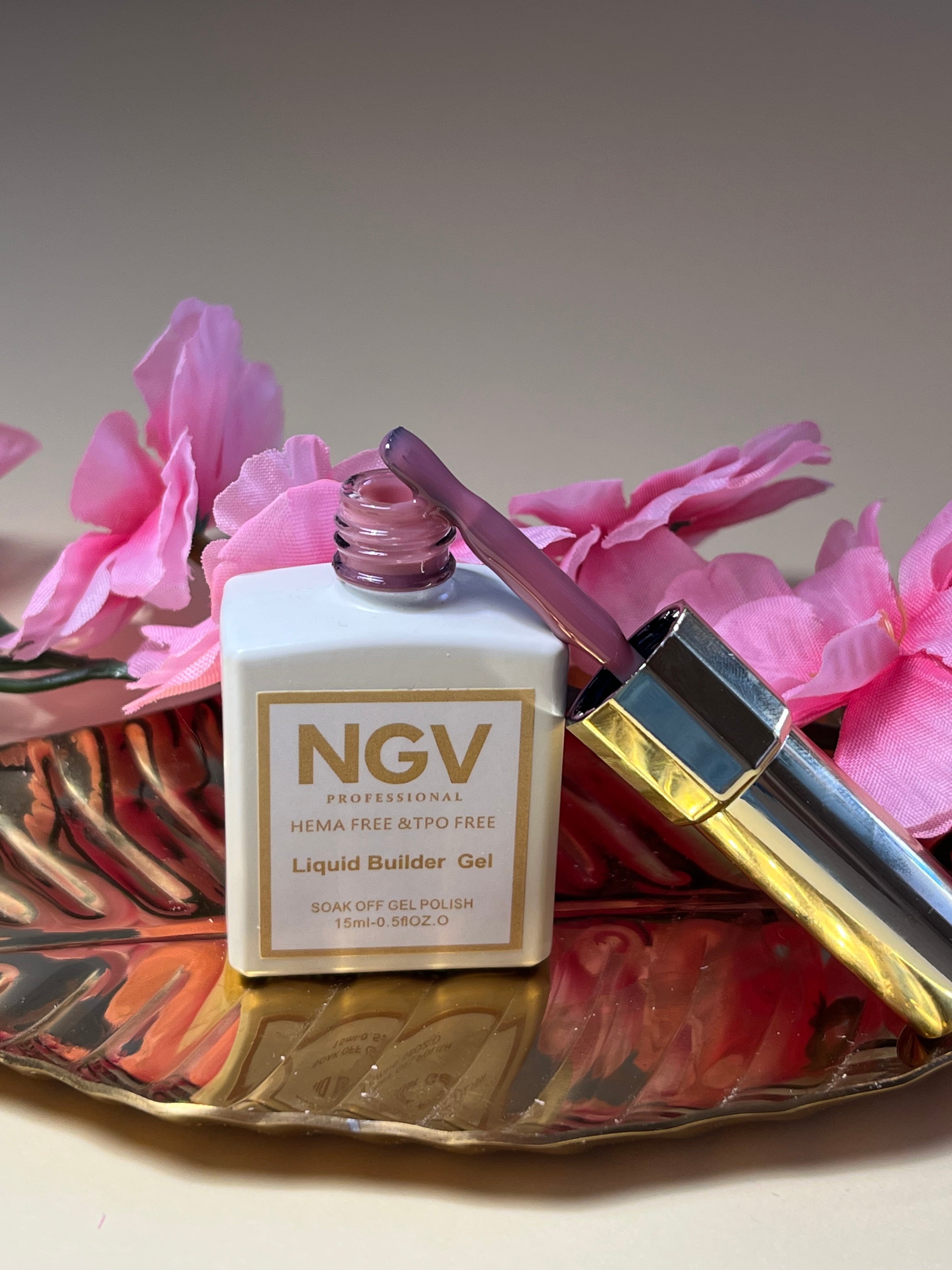 Liquid builder gel Nude 18”