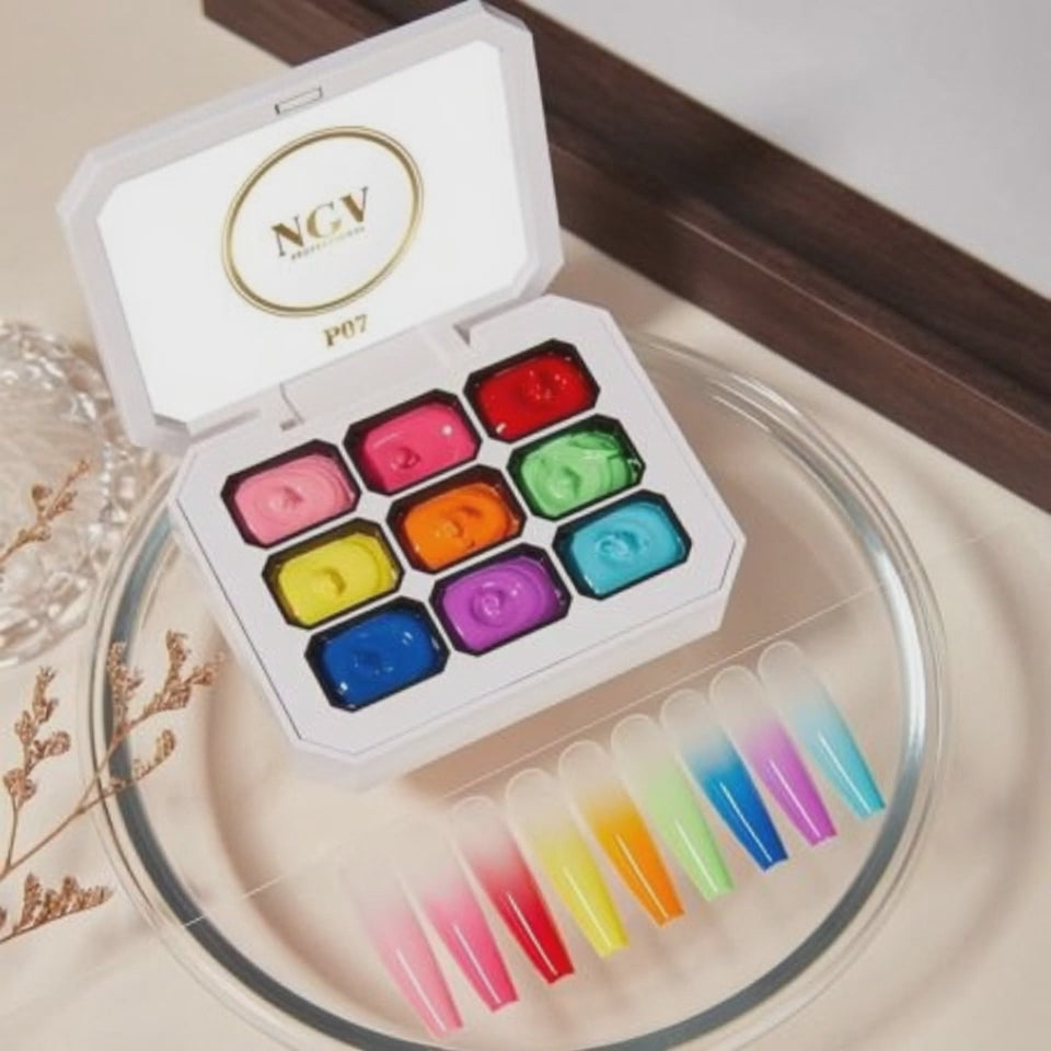 Palette per sfumature e nail art “ Summer bum “